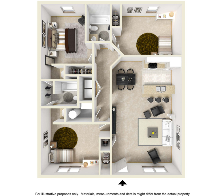 3BR / 2BA 